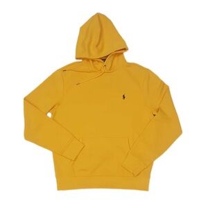 Polo Ralph Lauren Gold Yellow Double Knit Pony Hoodie ⚠️⚠️